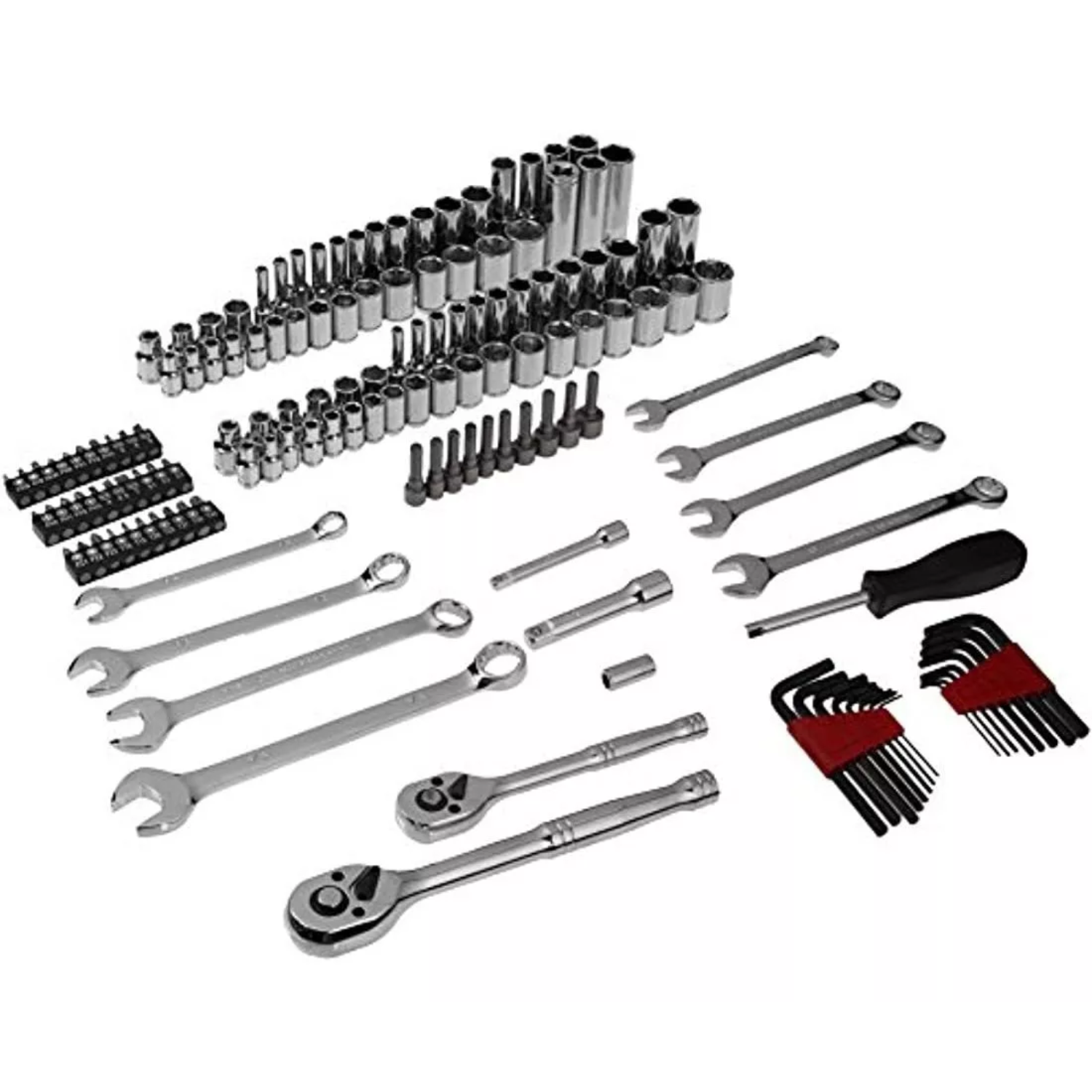 Miniatura 2 de JUEGO DE RACHE COPAS Y LLAVES X145 PIEZA